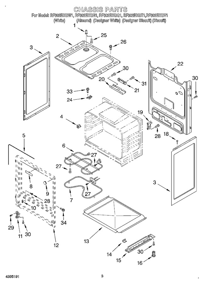 Diagram for RF302BXGN1