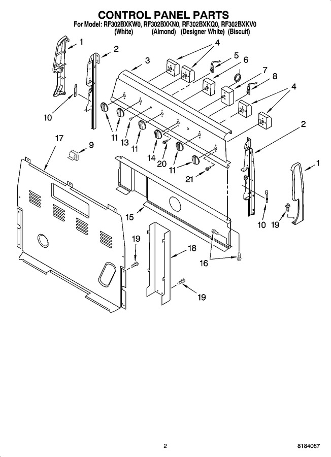 Diagram for RF302BXKW0