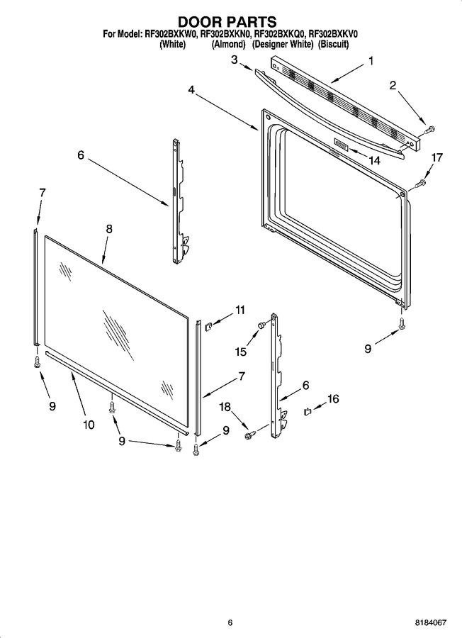 Diagram for RF302BXKW0