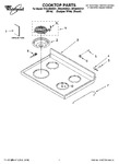 Diagram for 01 - Cooktop Parts
