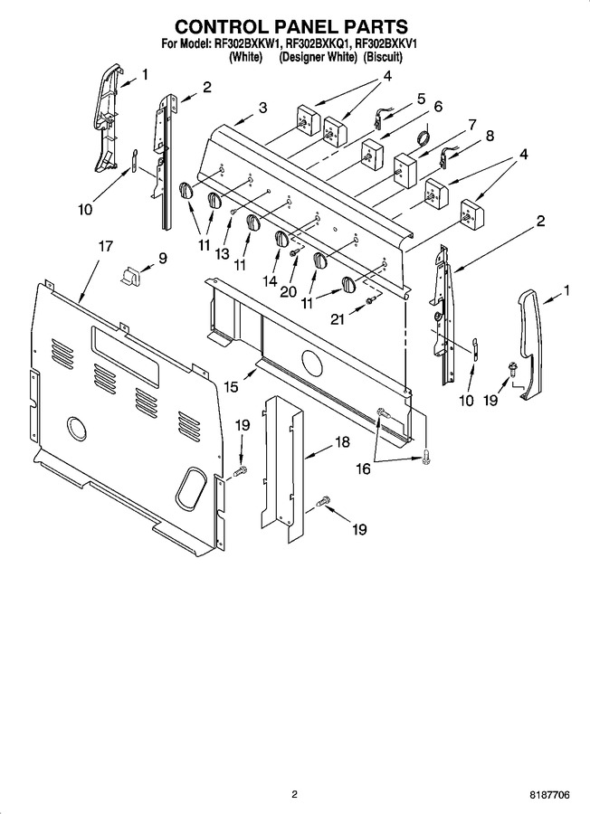 Diagram for RF302BXKQ1