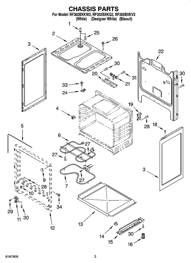 Diagram for RF302BXKQ2