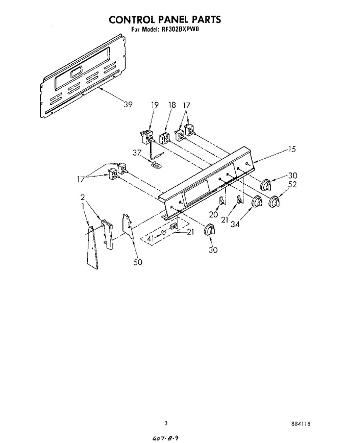 Diagram for RF302BXPW0