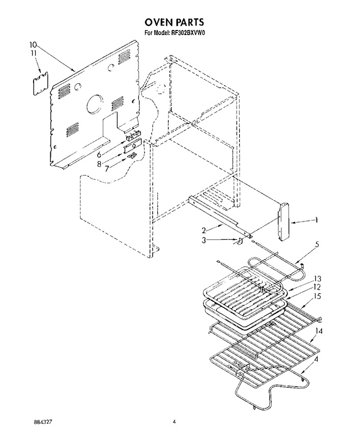 Diagram for RF302BXVG0