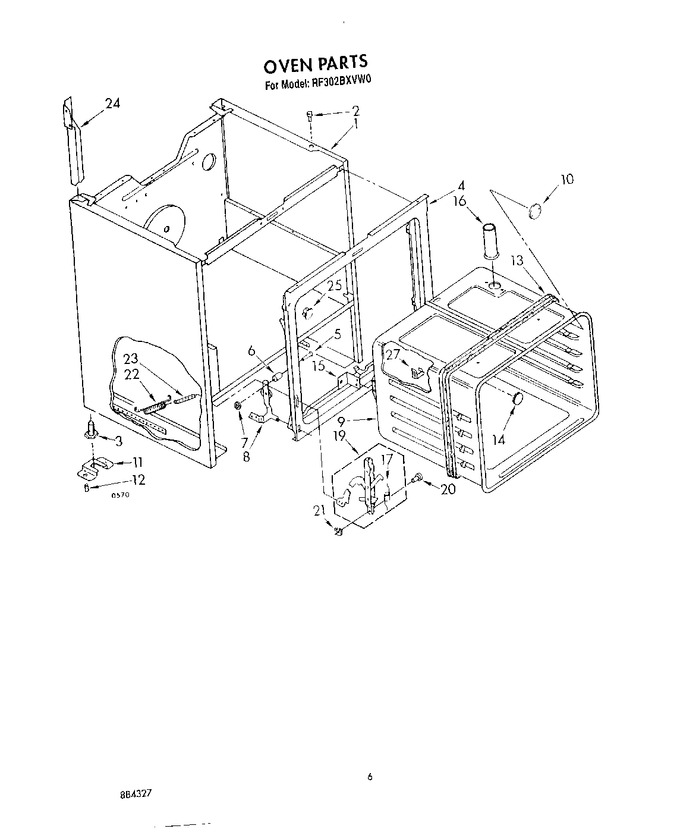 Diagram for RF302BXVG0