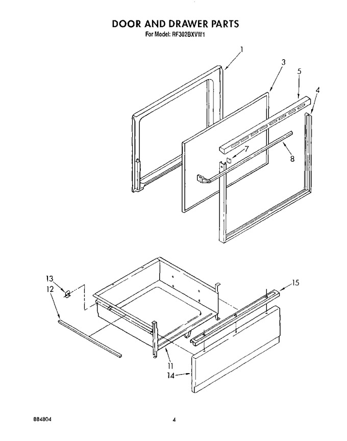 Diagram for RF302BXVW1