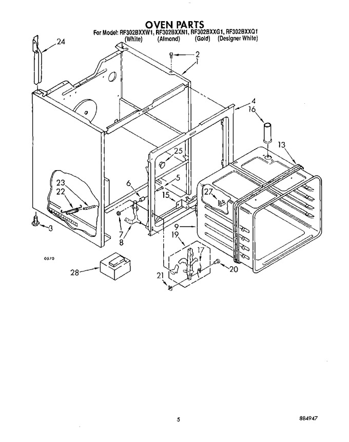 Diagram for RF302BXXG1