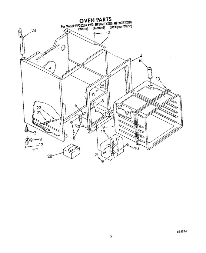 Diagram for RF302BXXQ0