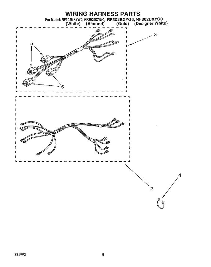 Diagram for RF302BXYW0