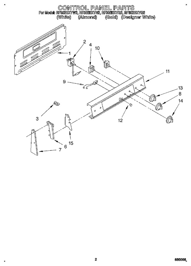 Diagram for RF302BXYW2