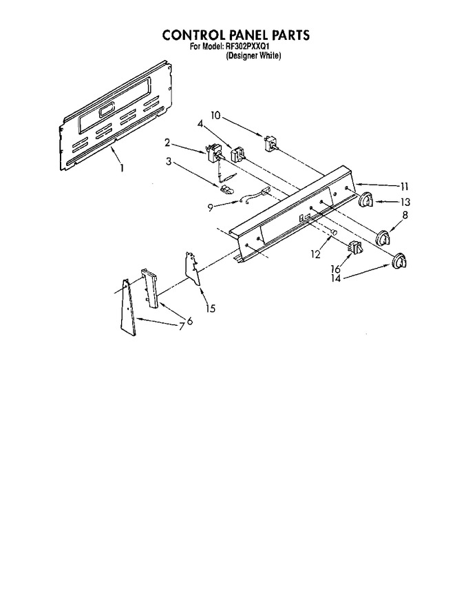Diagram for RF302PXXQ1