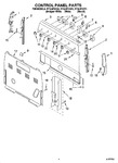 Diagram for 02 - Control Panel Parts