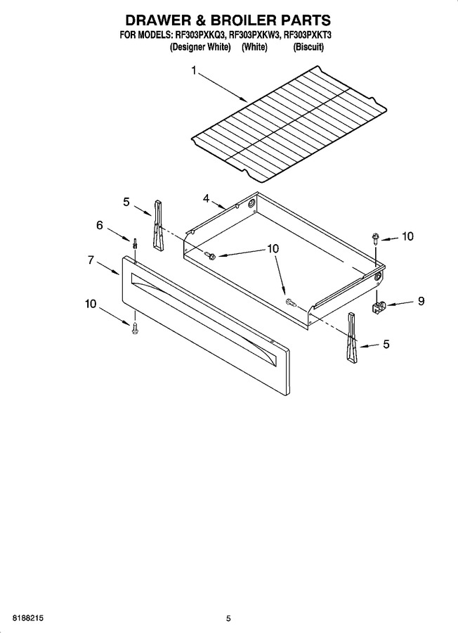 Diagram for RF303PXKQ3