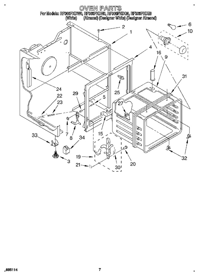 Diagram for RF305PXDQ0