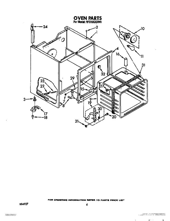 Diagram for RF3105XXW0