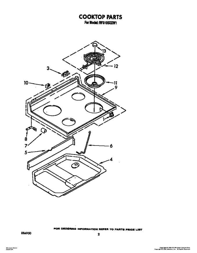 Diagram for RF3105XXW1