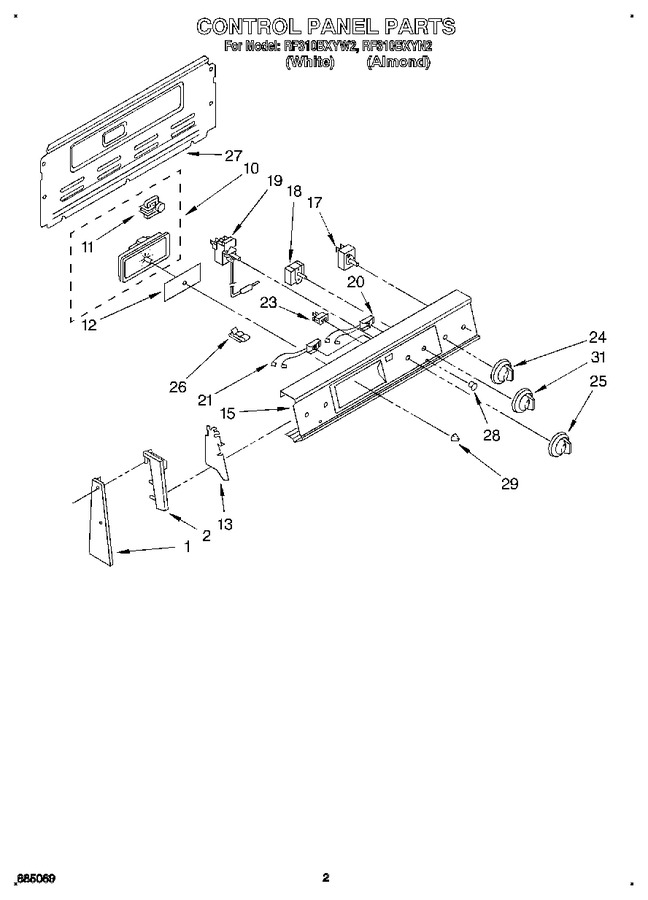Diagram for RF310BXYW2