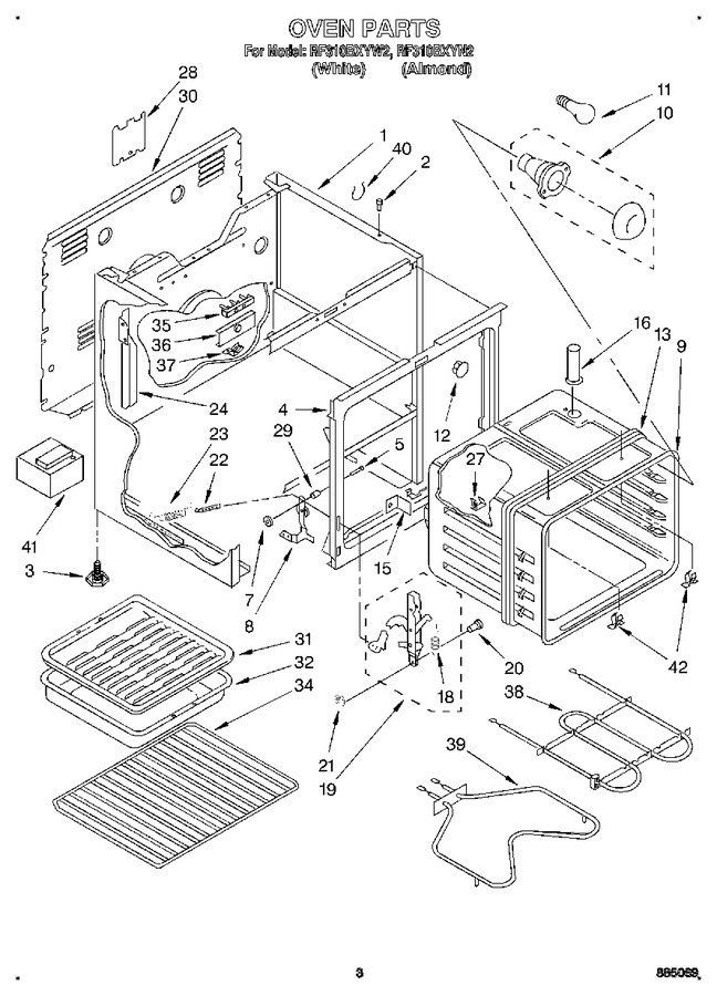 Diagram for RF310BXYW2