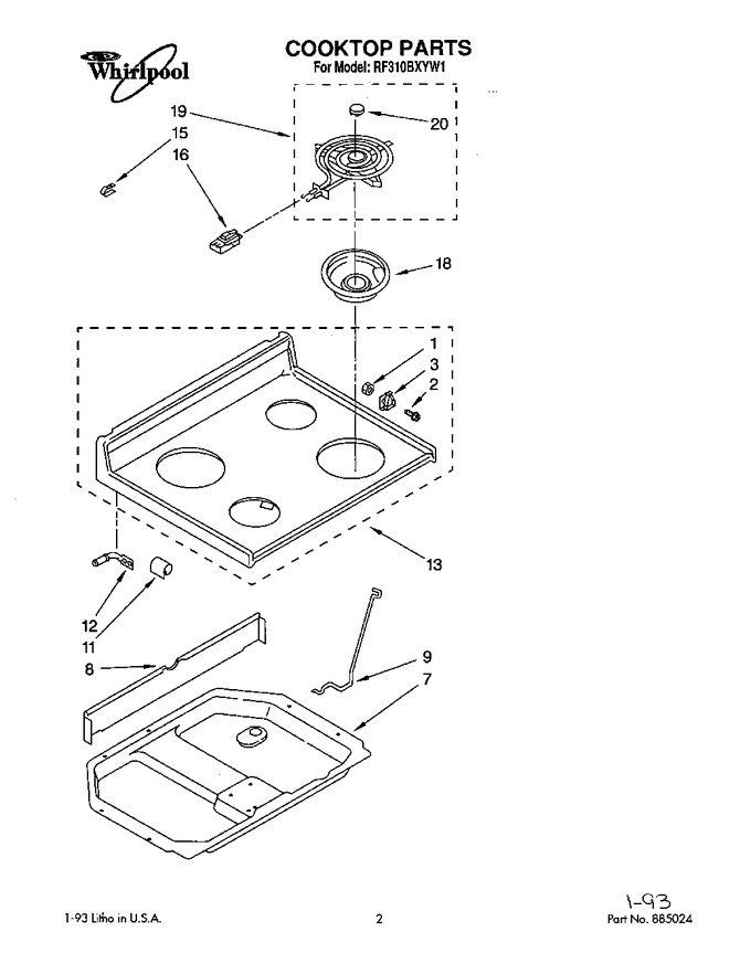 Diagram for RF310BXYW1