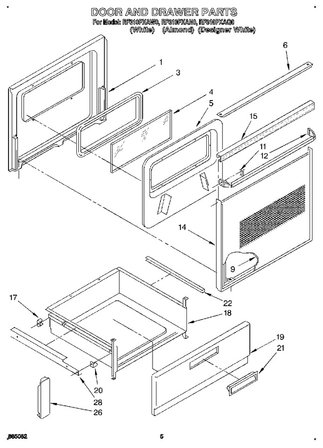 Diagram for RF310PXAN0