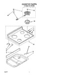 Diagram for 02 - Cooktop