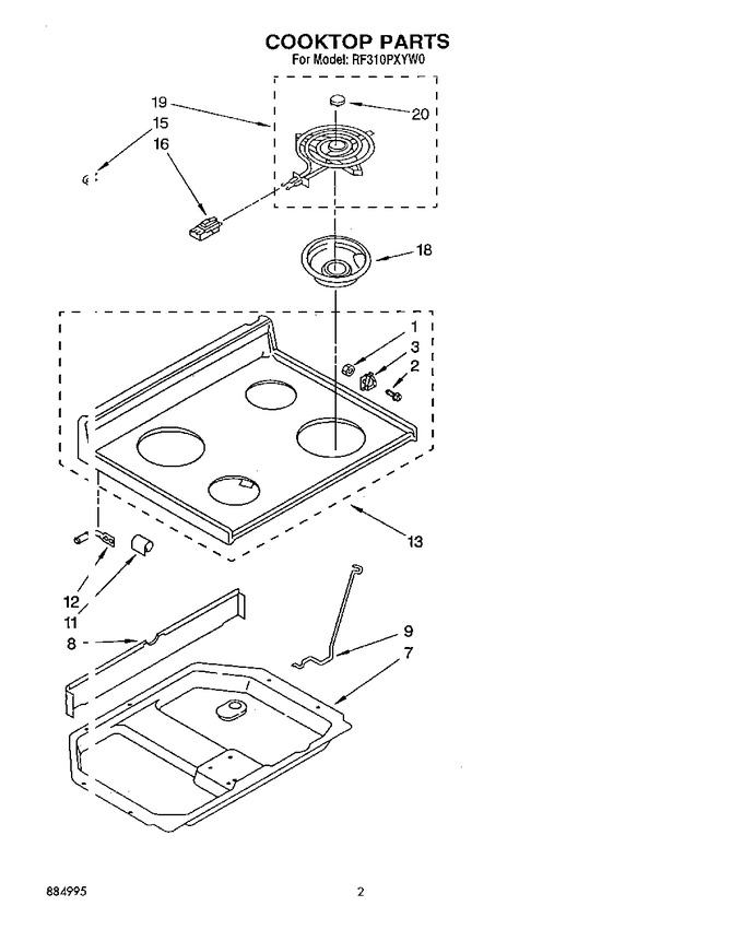 Diagram for RF310PXYQ0