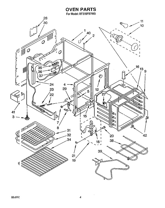 Diagram for RF310PXYW0