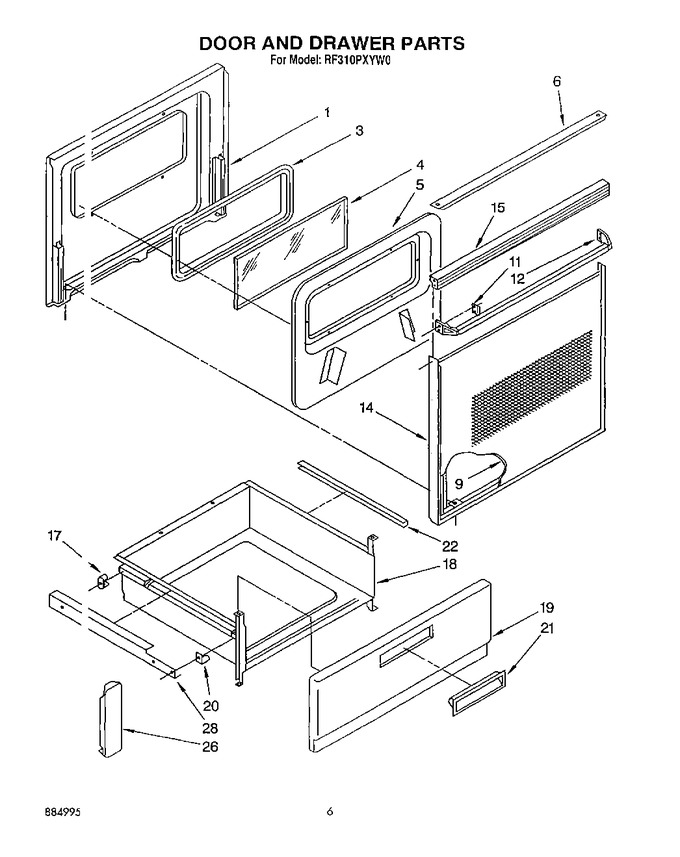 Diagram for RF310PXYQ0