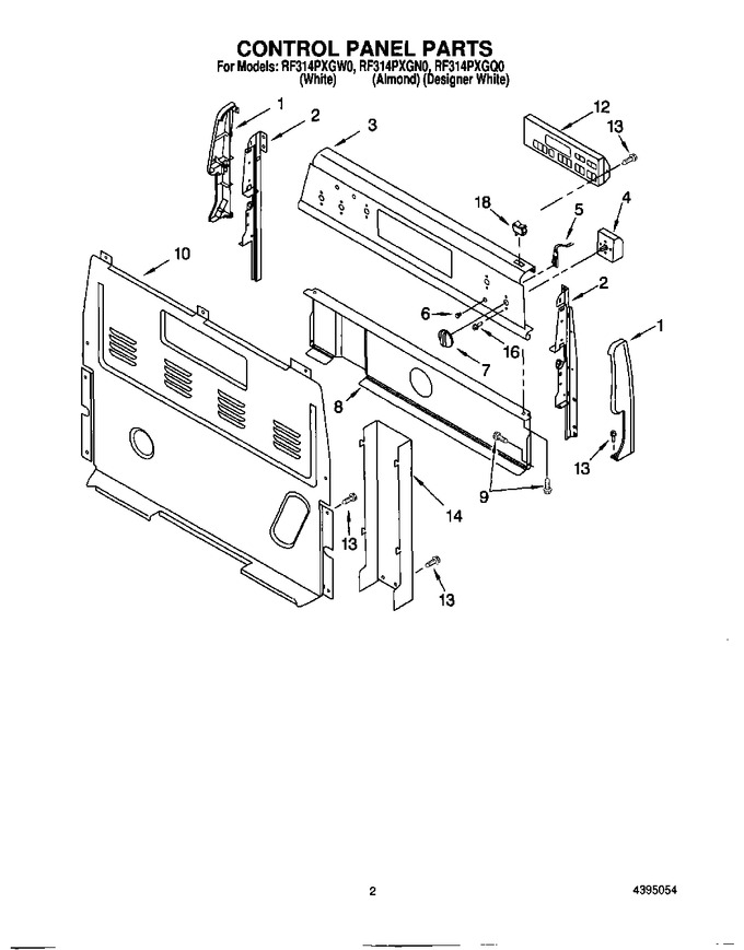 Diagram for RF314PXGW0