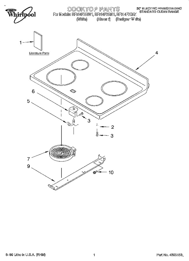 Diagram for RF314PXGW1