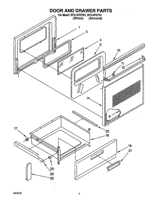 Diagram for RF314PXYN1