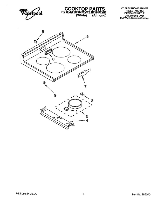 Diagram for RF314PXYW2