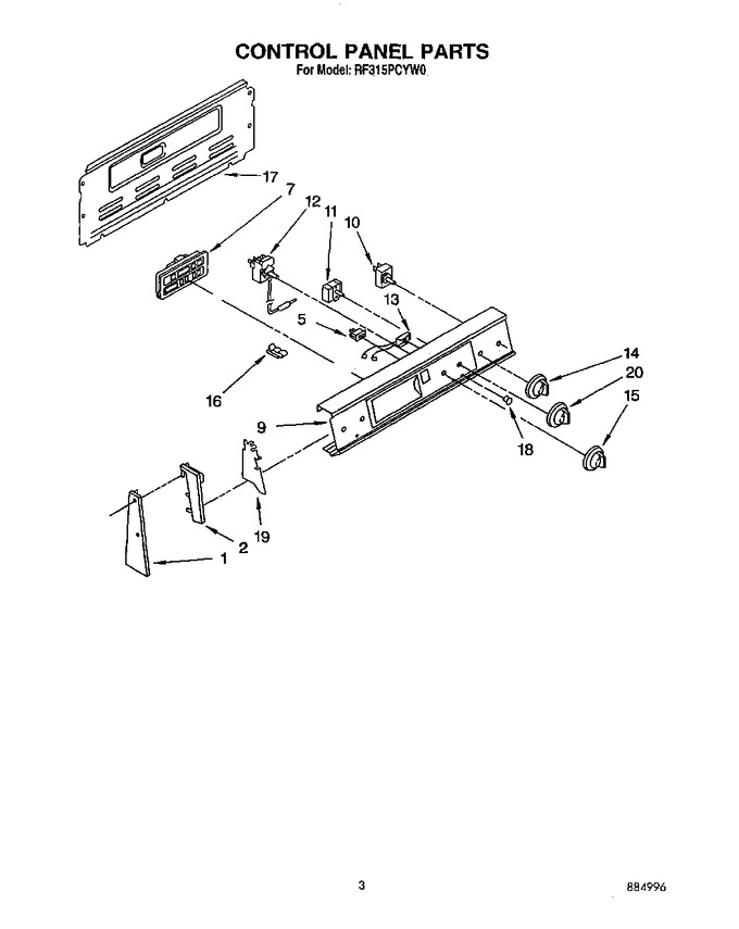 Diagram for RF315PCYN0