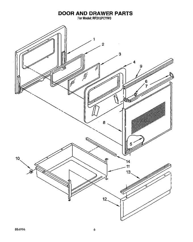 Diagram for RF315PCYN0