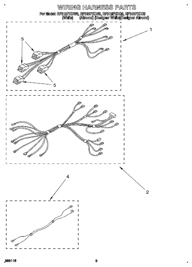 Diagram for RF315PXDN0