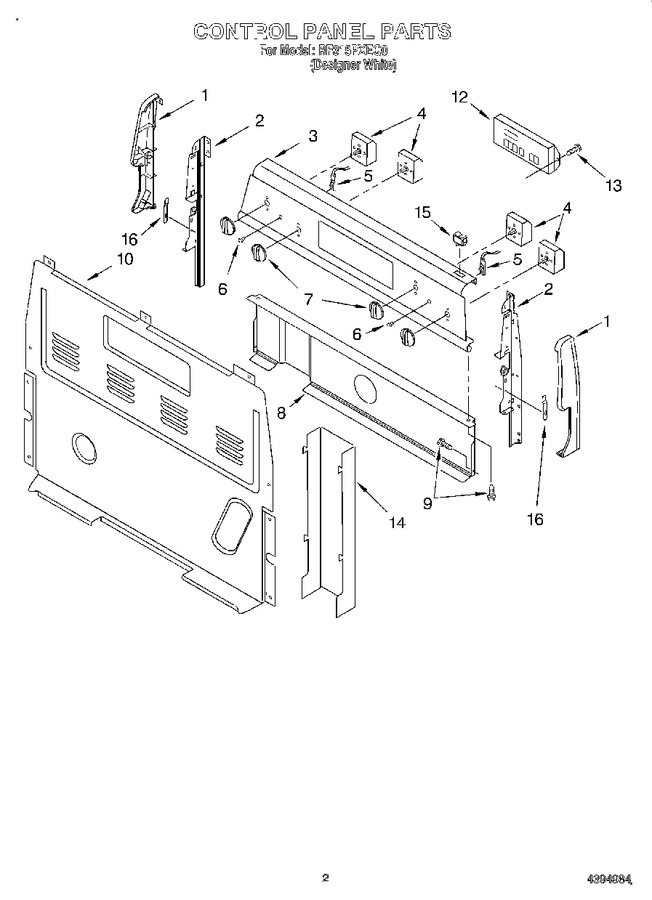 Diagram for RF315PXEQ0