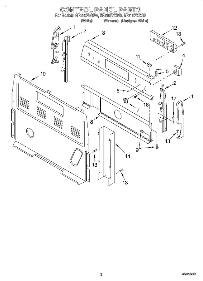 Diagram for RF315PXGQ0
