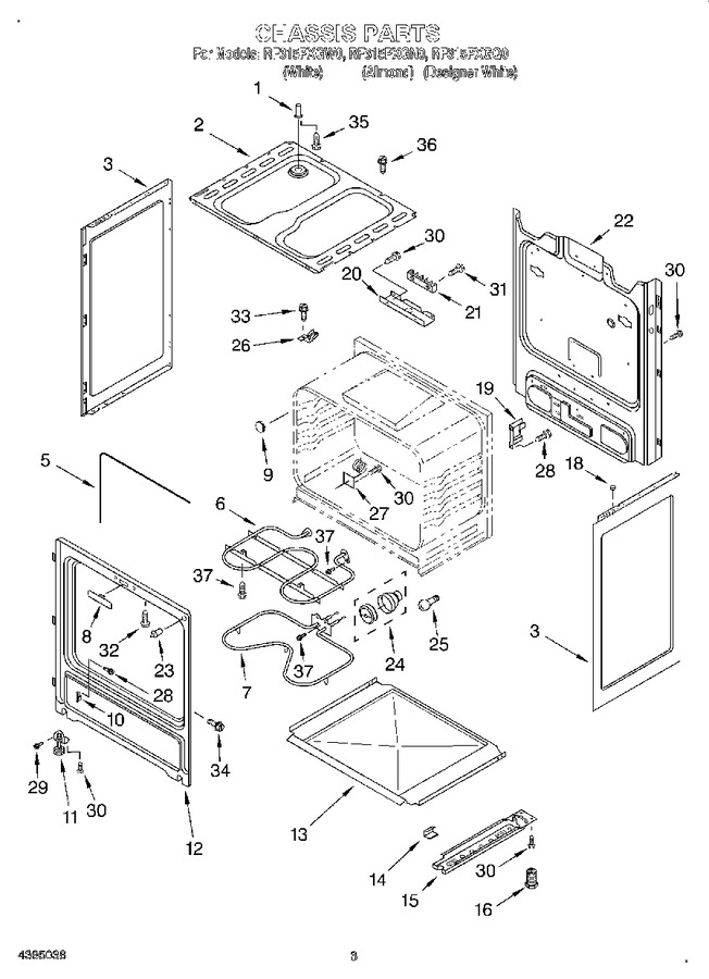 Diagram for RF315PXGW0