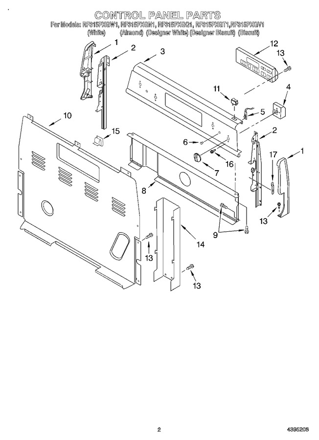 Diagram for RF315PXGW1