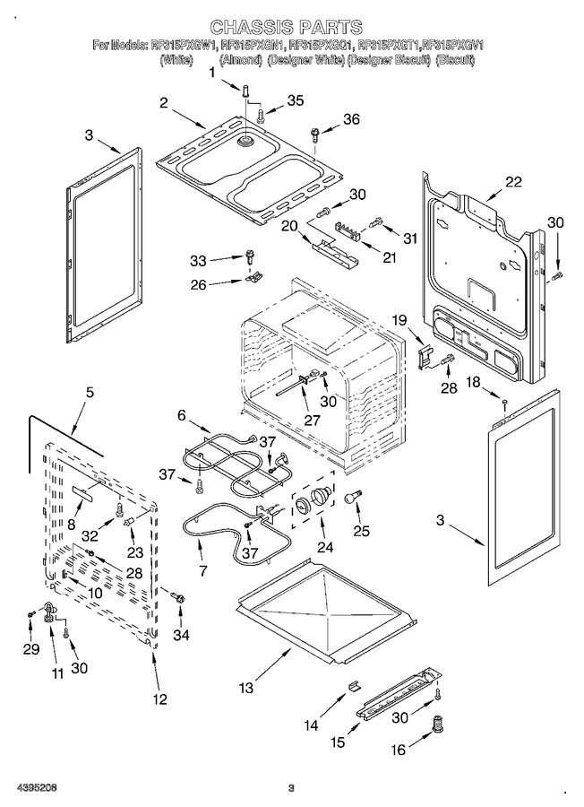 Diagram for RF315PXGW1