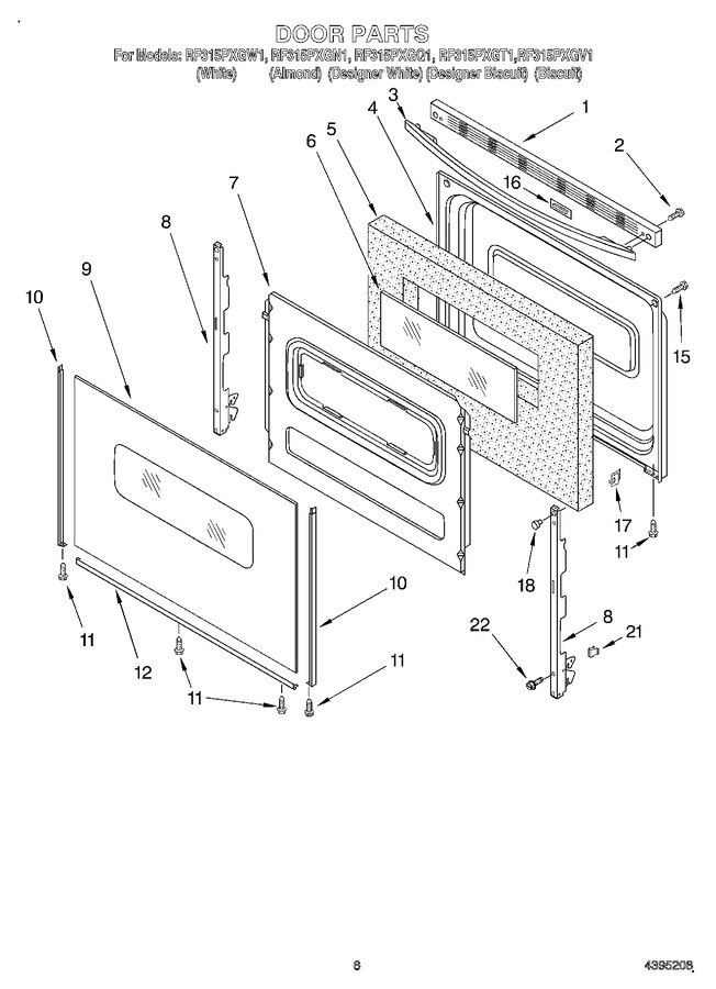 Diagram for RF315PXGW1