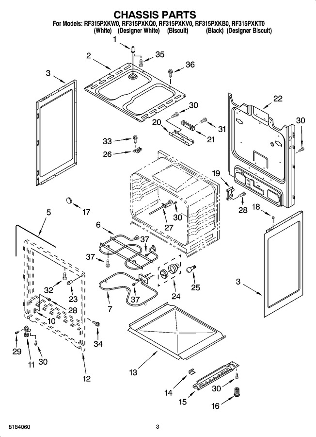 Diagram for RF315PXKQ0