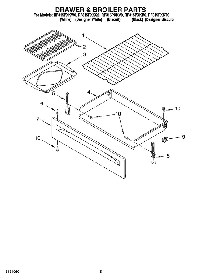 Diagram for RF315PXKQ0