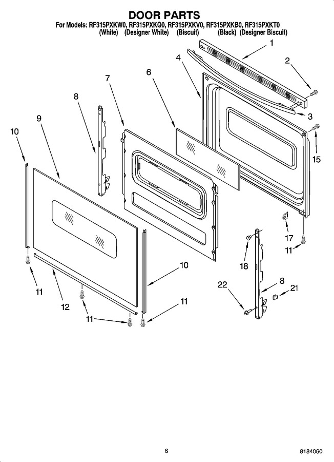 Diagram for RF315PXKV0