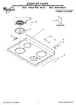 Diagram for 01 - Cooktop Parts