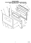 Diagram for 05 - Door Parts, Miscellaneous Parts