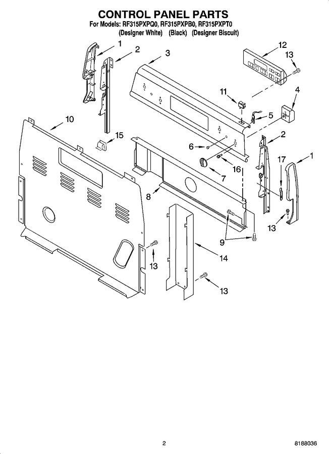 Diagram for RF315PXPT0