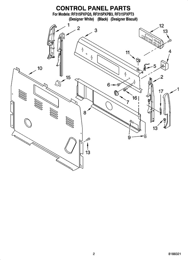 Diagram for RF315PXPB3