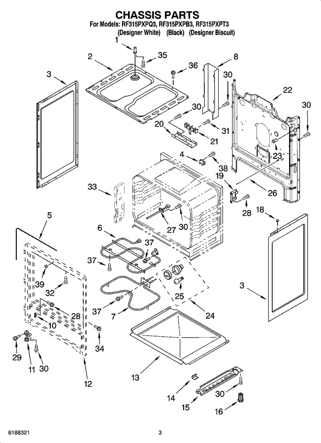 Diagram for RF315PXPQ3