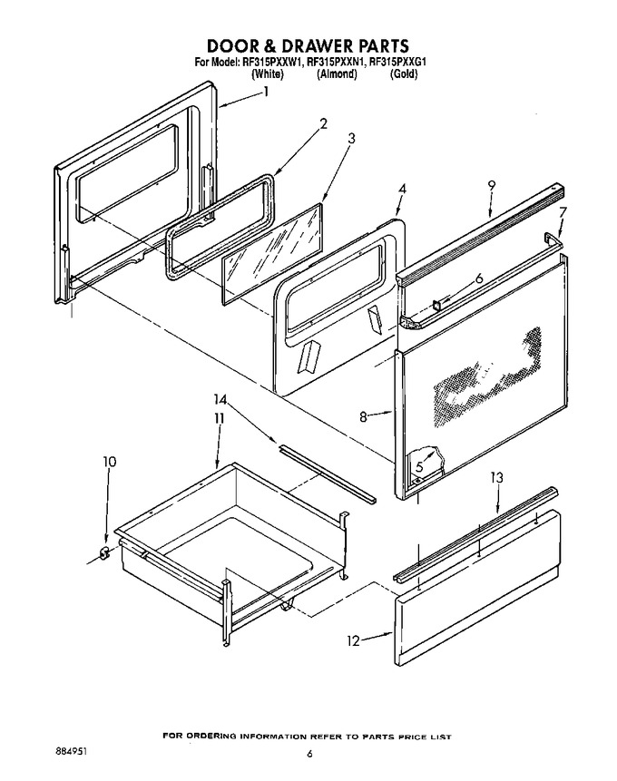 Diagram for RF315PXXW1